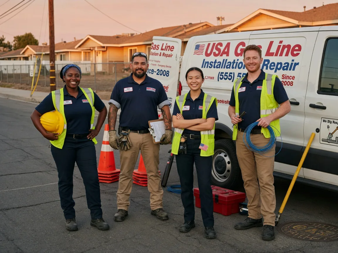 Gas Line Installation company in Dorset, OH